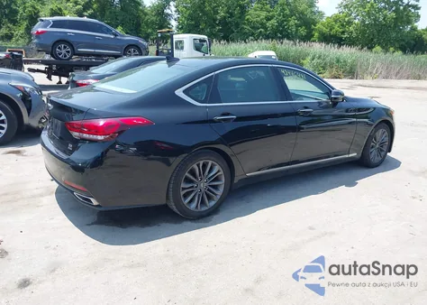 2017 Genesis G80 3.8 from USA, damaged, VIN KMHGN4JE2HU172581